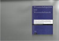 Vorderes Coverbild Befristete Arbeitsverhältnisse an Hochschulen und ausseruniversitären Forschungseinrichtungen bei Drittmittelfinanzierung