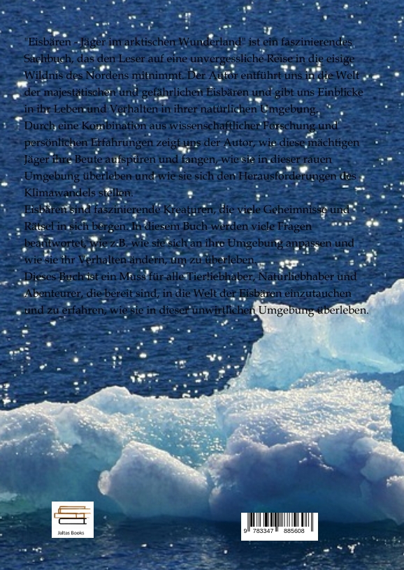 Rückseitencover Eisbären - Jäger im arktischen Wunderland
