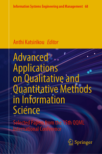 Vorderes Coverbild Advanced Applications on Qualitative and Quantitative Methods in Information Science