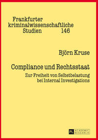 Vorderes Coverbild Compliance und Rechtsstaat