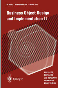 Vorderes Coverbild Business Object Design and Implementation II