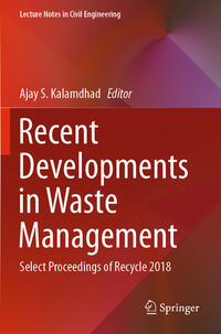 Vorderes Coverbild Recent Developments in Waste Management