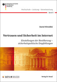 Vorderes Coverbild Vertrauen und Sicherheit im Internet