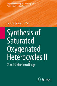 Vorderes Coverbild Synthesis of Saturated Oxygenated Heterocycles II