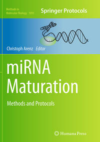 Vorderes Coverbild miRNA Maturation
