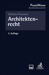 Vorderes Coverbild Architektenrecht