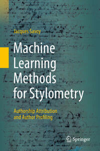 Vorderes Coverbild Machine Learning Methods for Stylometry