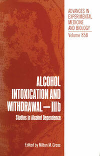 Vorderes Coverbild Alcohol Intoxication and Withdrawal - IIIb
