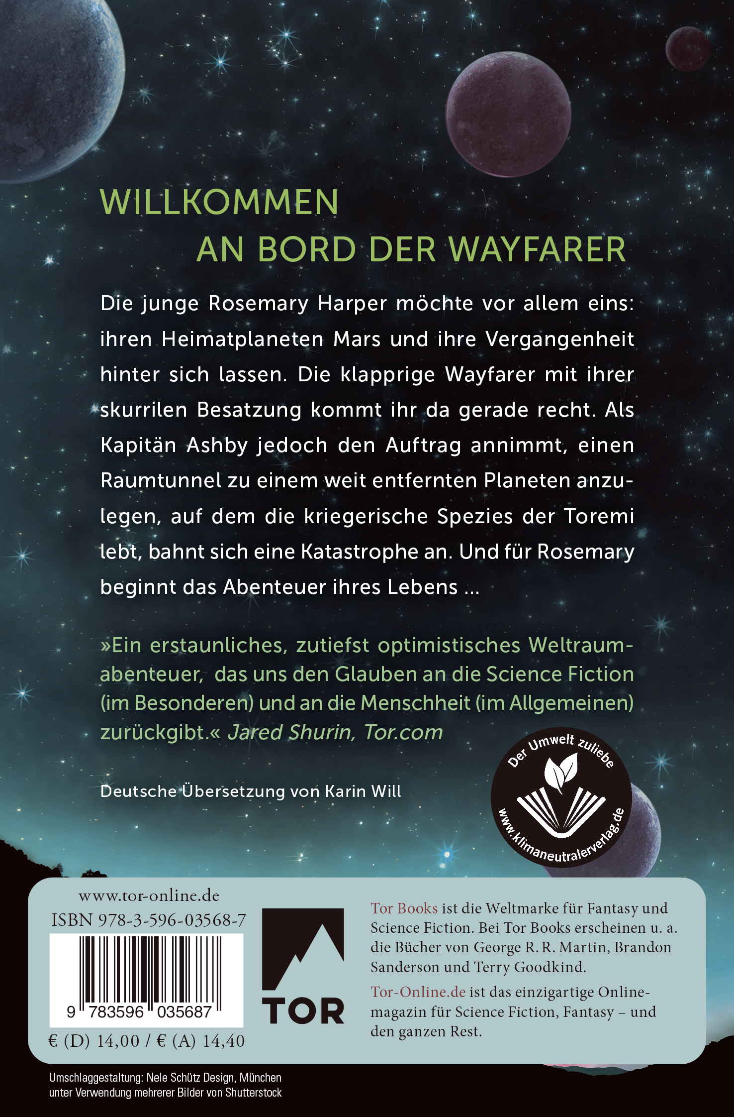 Rückseitencover Der lange Weg zu einem kleinen zornigen Planeten