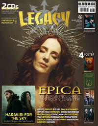 Vorderes Coverbild LEGACY MAGAZIN: THE VOICE FROM THE DARKSIDE