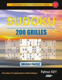 Vorderes Coverbild Sudoku 200 grilles niveau facile (edition 2021)