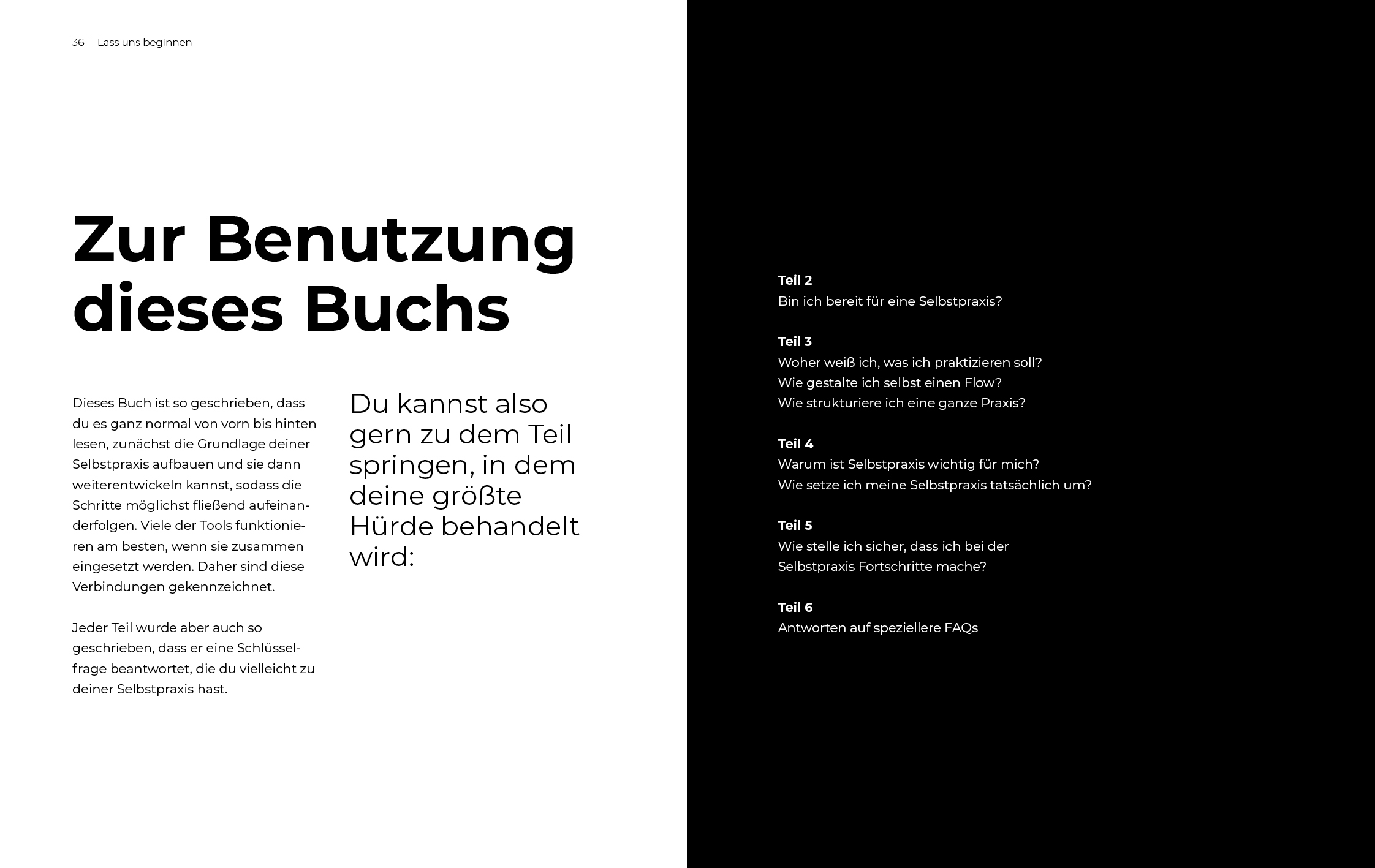 Beispielinhalt (Bild) Mein Yoga, mein Flow
