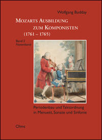 Vorderes Coverbild Mozarts Ausbildung zum Komponisten (1761-1765)