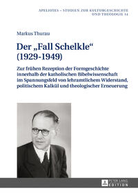 Vorderes Coverbild Der «Fall Schelkle» (1929–1949)