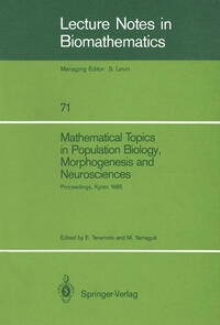 Vorderes Coverbild Mathematical Topics in Population Biology, Morphogenesis and Neurosciences