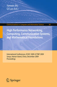 Vorderes Coverbild High Performance Networking, Computing, Communication Systems, and Mathematical Foundations