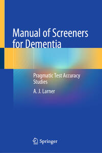 Vorderes Coverbild Manual of Screeners for Dementia