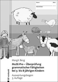 Vorderes Coverbild MuSE-Pro - Überprüfung grammatischer Fähigkeiten bei 5- bis 8-jährigen Kindern