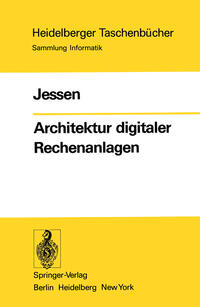 Vorderes Coverbild Architektur digitaler Rechenanlagen