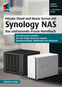 Vorderes Coverbild Private Cloud und Home Server mit Synology NAS