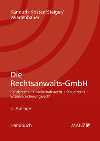 Vorderes Coverbild Die Rechtsanwalts-GmbH