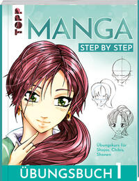 Vorderes Coverbild Manga Step by Step Übungsbuch 1
