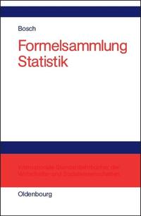 Vorderes Coverbild Formelsammlung Statistik