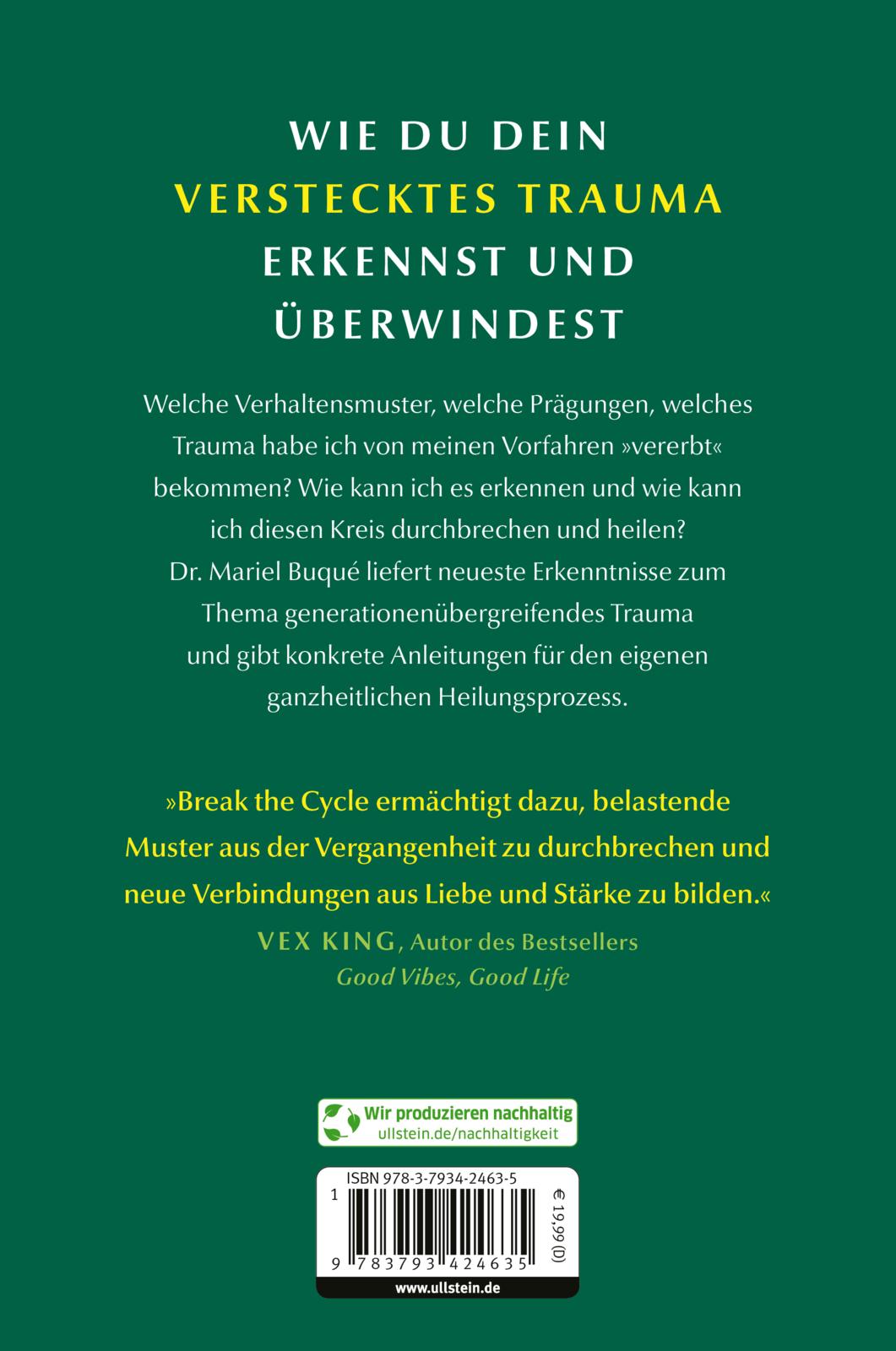 Rückseitencover Break the Cycle