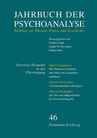Vorderes Coverbild Jahrbuch der Psychoanalyse / Band 46: ›Perverse Elemente in der Übertragung‹