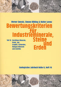 Vorderes Coverbild Bewertungskriterien für Industrieminerale, Steine und Erden
