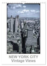 Vorderes Coverbild NEW YORK CITY - Vintage Views (Wandkalender 2026 DIN A4 hoch), CALVENDO Monatskalender