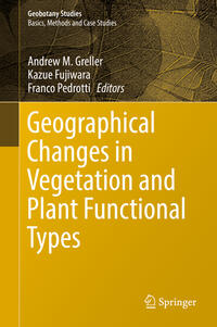 Vorderes Coverbild Geographical Changes in Vegetation and Plant Functional Types