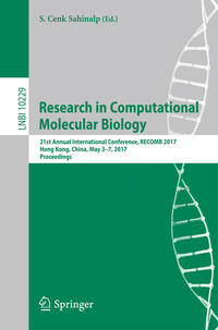 Vorderes Coverbild Research in Computational Molecular Biology