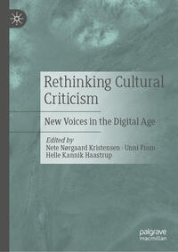 Vorderes Coverbild Rethinking Cultural Criticism