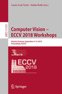 Vorderes Coverbild Computer Vision – ECCV 2018 Workshops