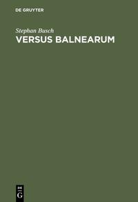 Vorderes Coverbild VERSUS BALNEARUM
