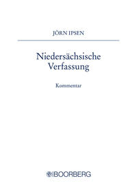 Vorderes Coverbild Niedersächsische Verfassung