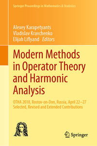 Vorderes Coverbild Modern Methods in Operator Theory and Harmonic Analysis