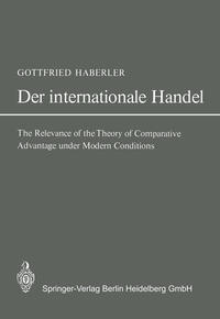 Vorderes Coverbild Der Internationale Handel