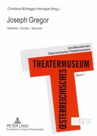 Vorderes Coverbild Joseph Gregor