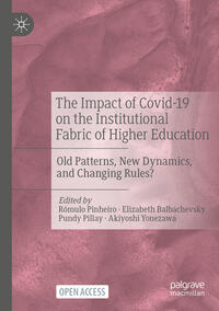 Vorderes Coverbild The Impact of Covid-19 on the Institutional Fabric of Higher Education