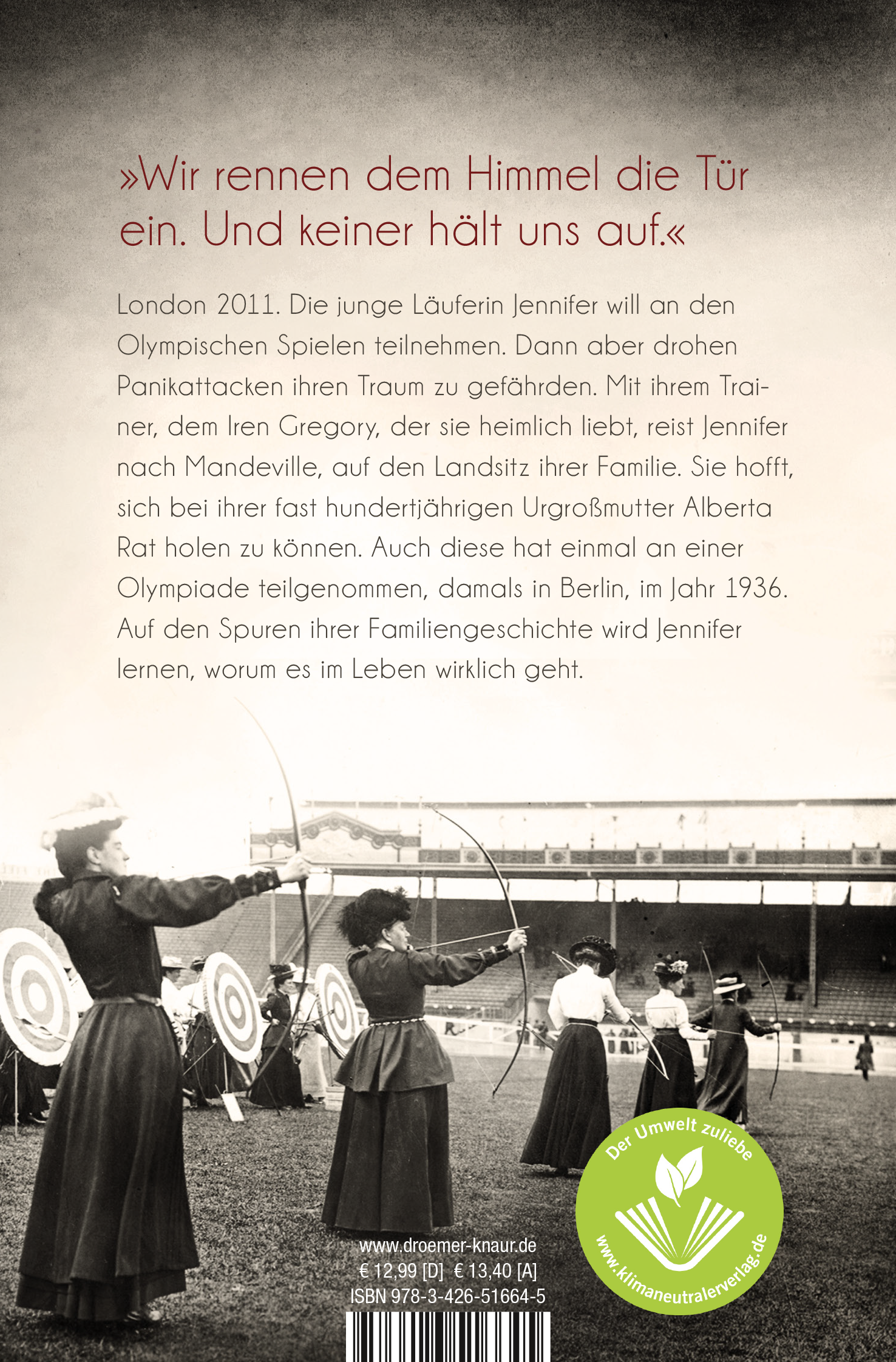 Rückseitencover Als der Himmel uns gehörte