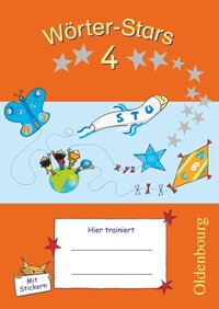 Vorderes Coverbild Wörter-Stars - 4. Schuljahr