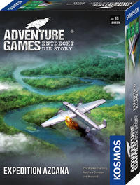 Vorderes Coverbild Adventure Games Expedition Azcana
