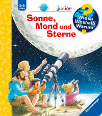 Vorderes Coverbild Wieso? Weshalb? Warum? junior, Band 72 - Sonne, Mond und Sterne