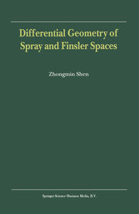 Vorderes Coverbild Differential Geometry of Spray and Finsler Spaces