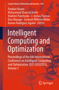 Vorderes Coverbild Intelligent Computing and Optimization