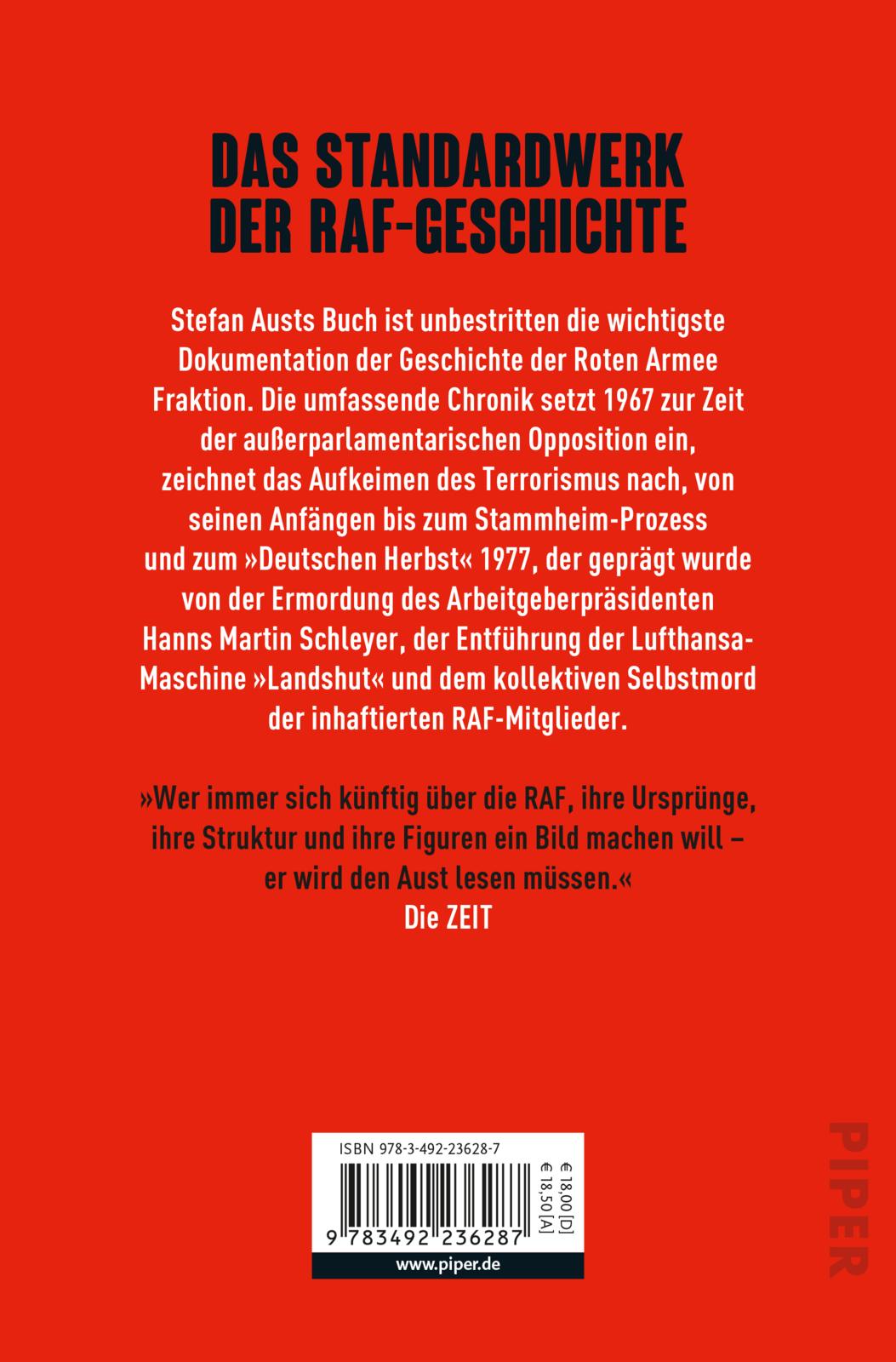 Rückseitencover Der Baader-Meinhof-Komplex