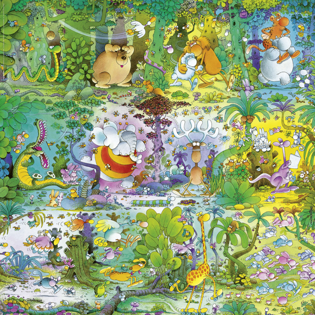 Beispielinhalt (Bild) Wildlife Puzzle
