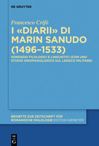 Vorderes Coverbild I «Diarii» di Marin Sanudo (1496–1533)